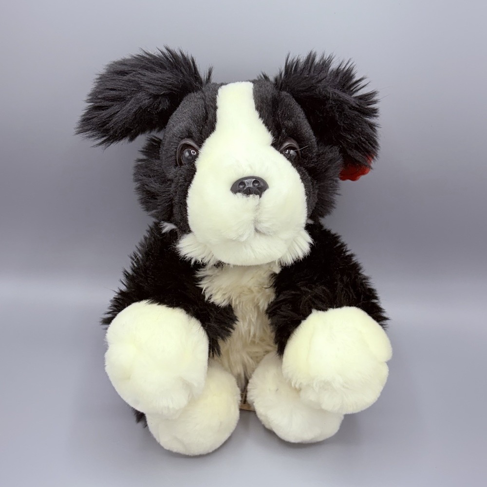 Keel Toys Simply Soft Collection Plush Toy Border Collie New With Tags 7"